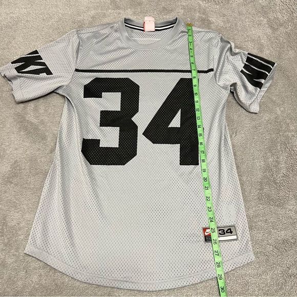 Nike Football Jersey Shirt Mens Medium Gray Bo Jackson 34 Football 647865-012 - Picture 2 of 8